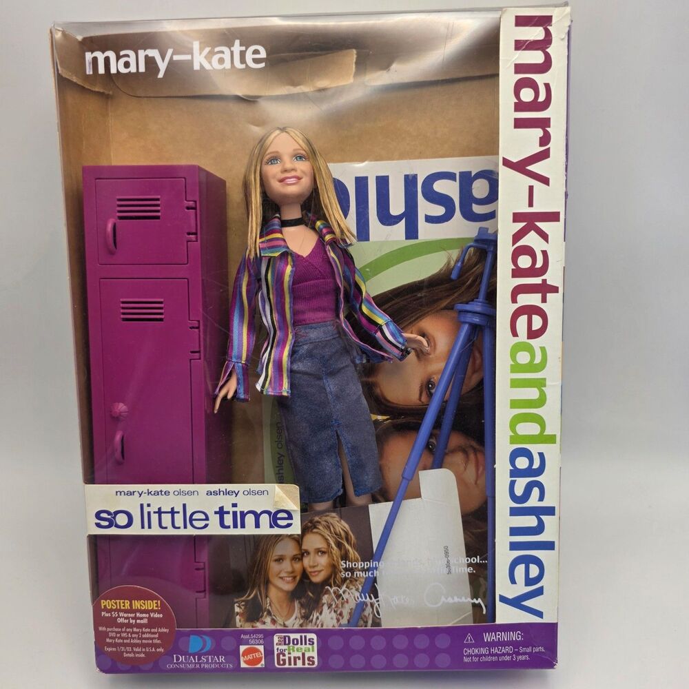 Mary-Kate and Ashley Mary-Kate doll from the So Little Time series 2002 Mattel